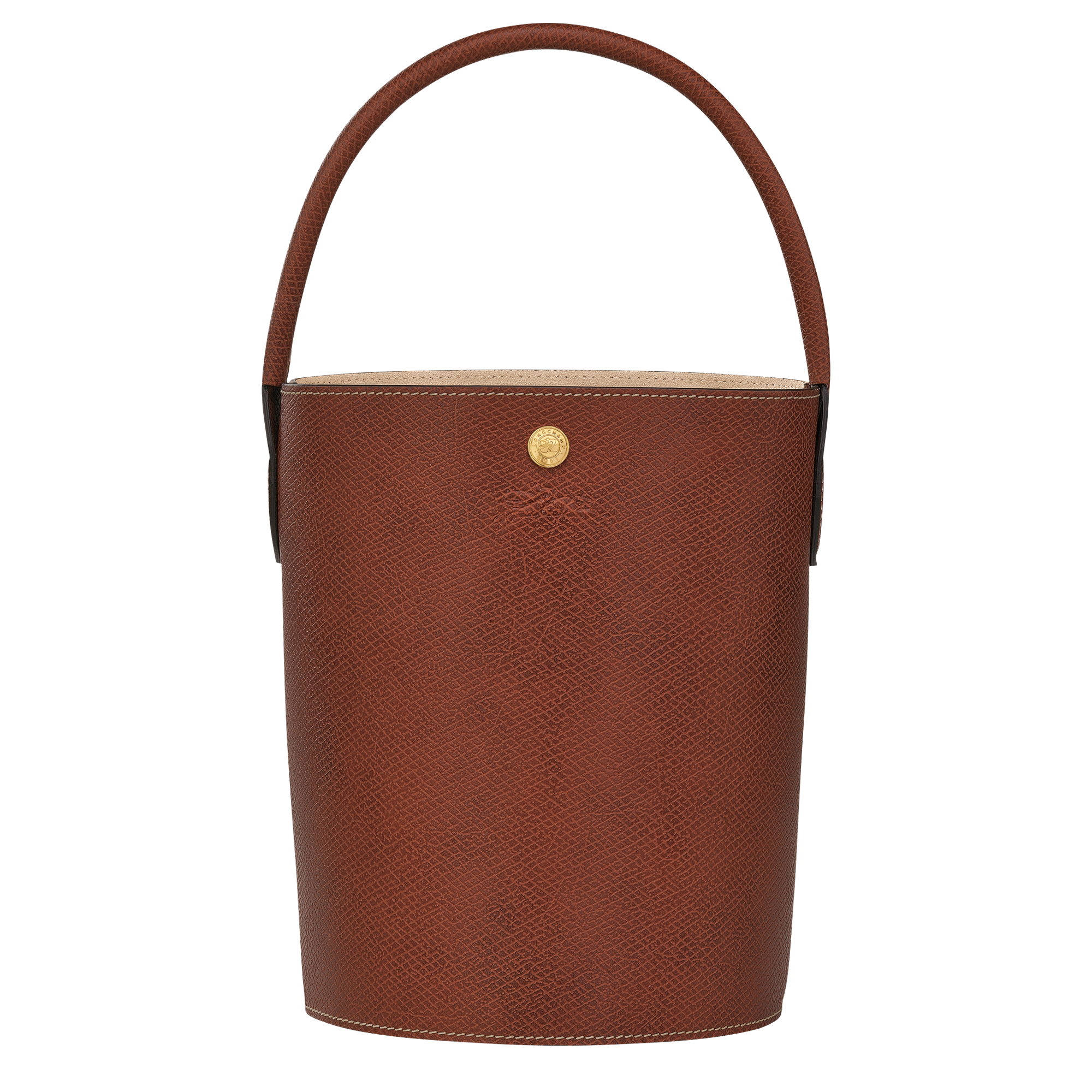 Épure S Bucket bag / Brown - Leather
