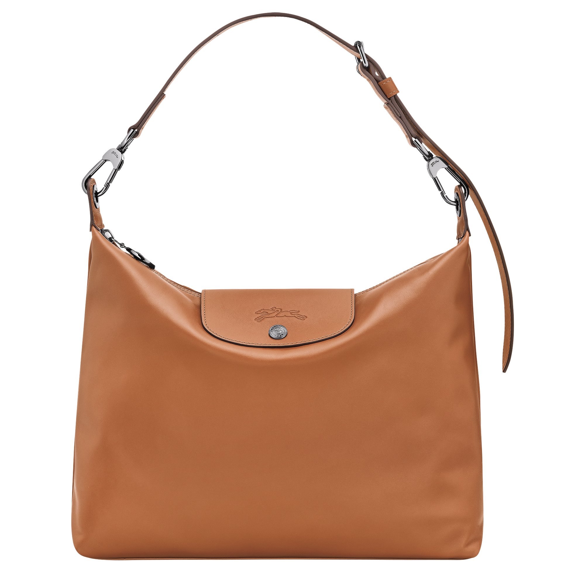 Le Pliage Xtra M Hobo bag / Cashew - Leather