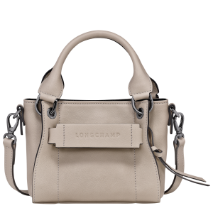 Longchamp 3D XS Handbag / Clay - Leather