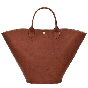 Épure XL Tote bag / Brown - Leather