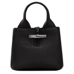 Le Roseau XS Handbag / Black - Leather