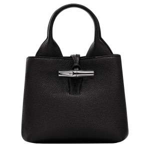Le Roseau XS Handbag / Black - Leather