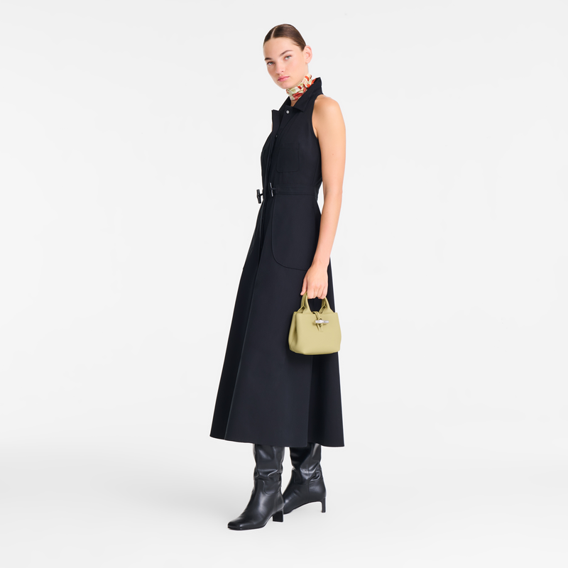 Le Roseau XS Handbag / Black - Leather - 图片 9