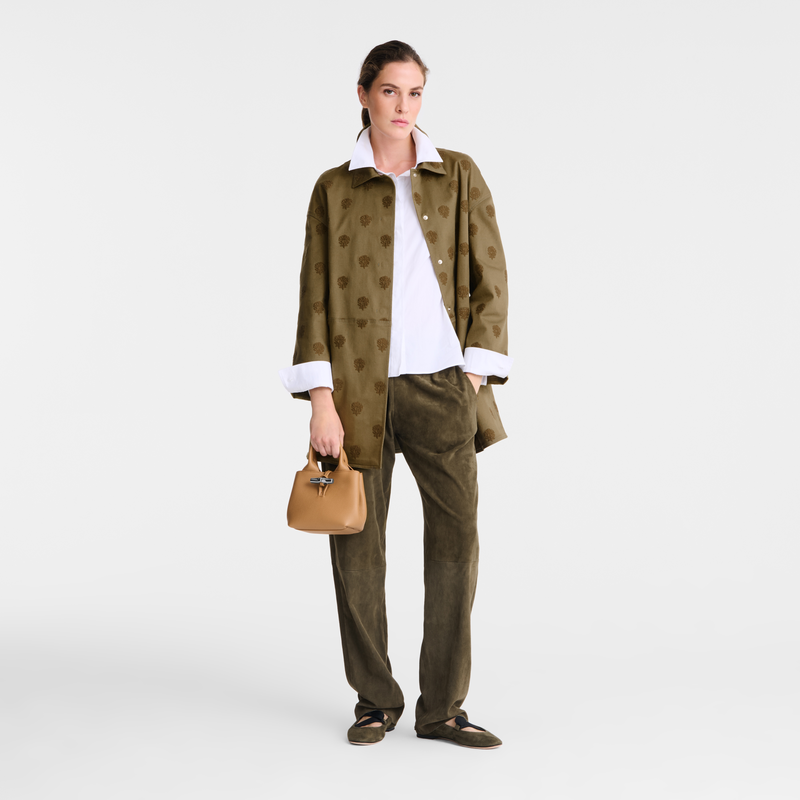 Le Roseau XS Handbag / Black - Leather - 图片 8