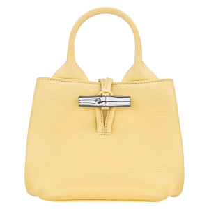 Le Roseau XS Handbag / Yellow Chick - Leather