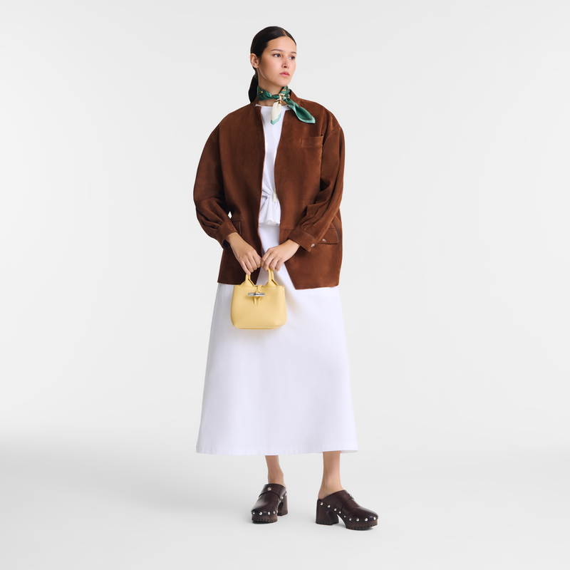 Le Roseau XS Handbag / Black - Leather - 图片 54