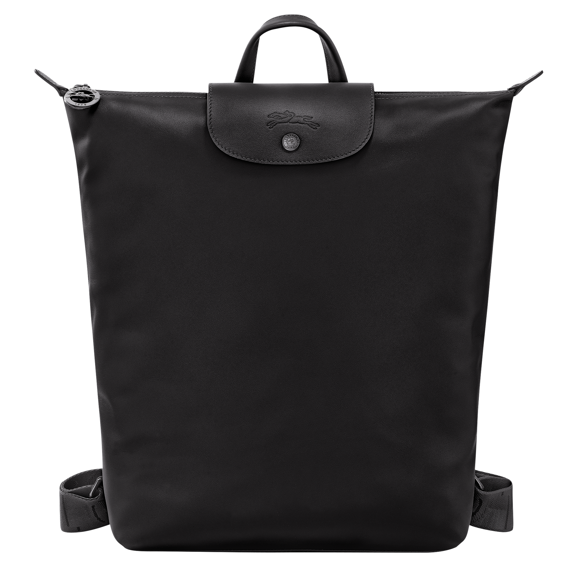 Le Pliage Xtra M Backpack / Black - Leather