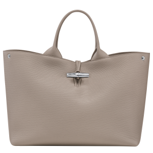 Le Roseau L Handbag / Clay - Leather