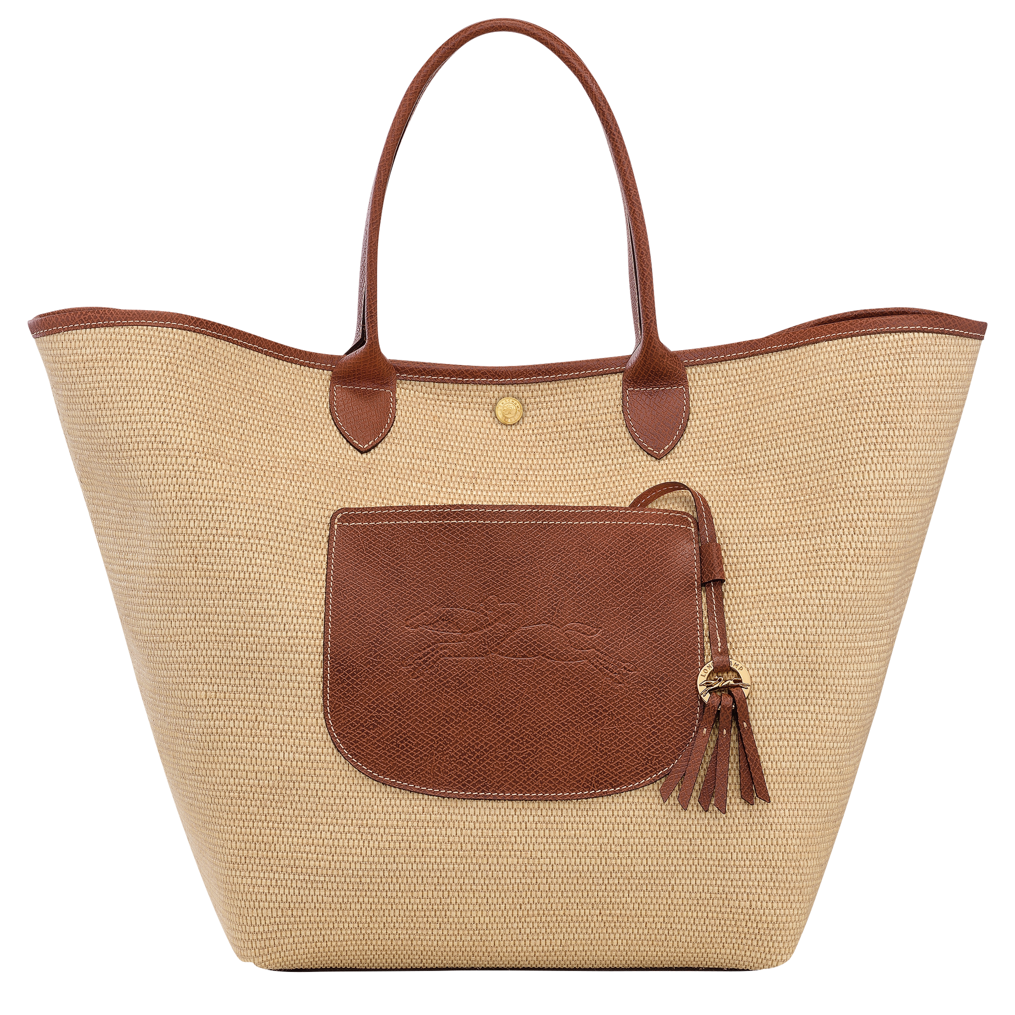 Le Pliage Collection L Basket bag / Brown - Canvas