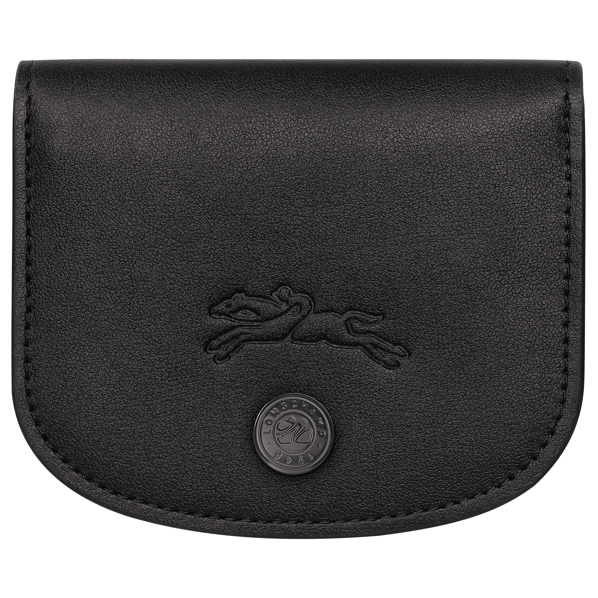 Le Pliage Xtra Card holder / Black - Leather