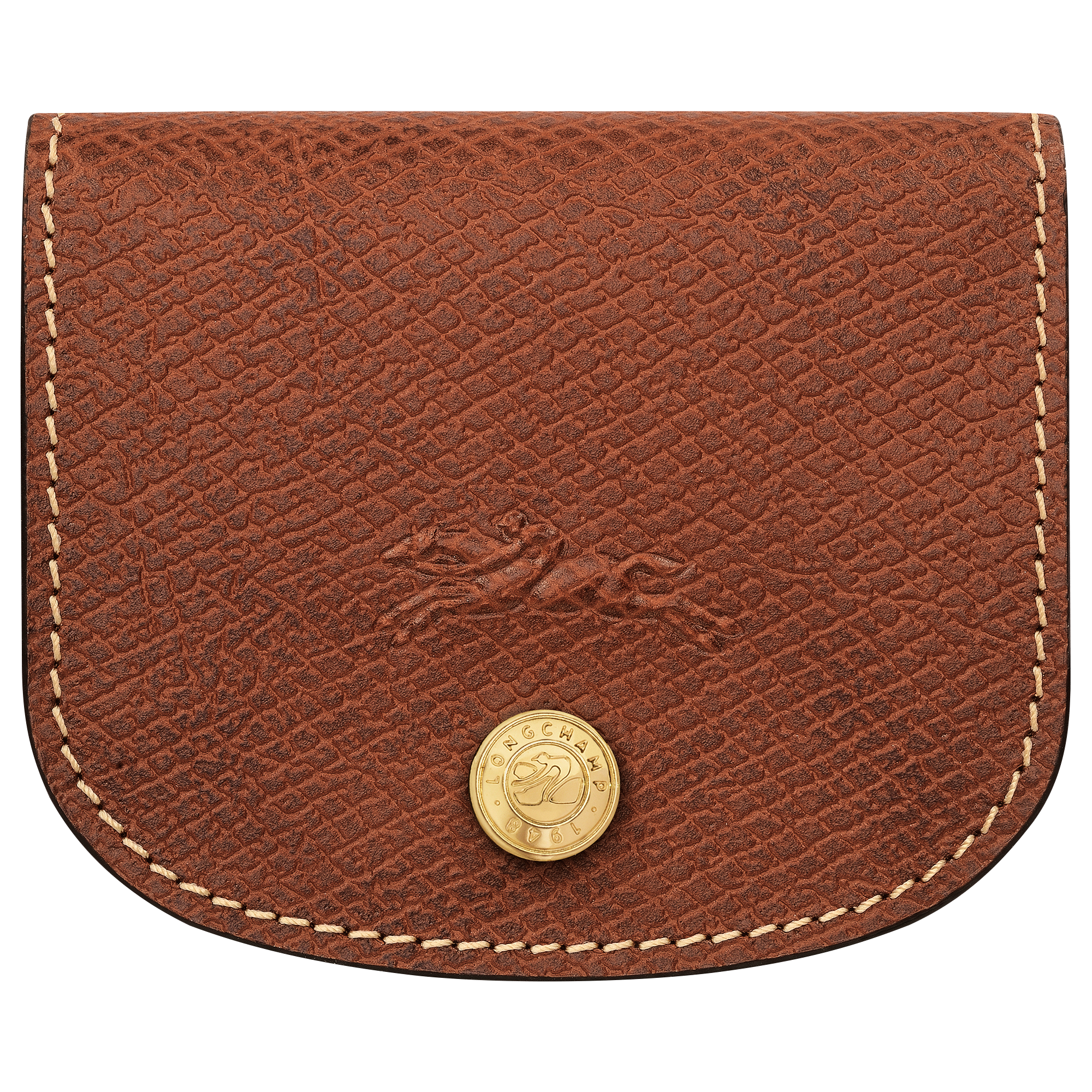 Épure Card holder / Brown - Leather