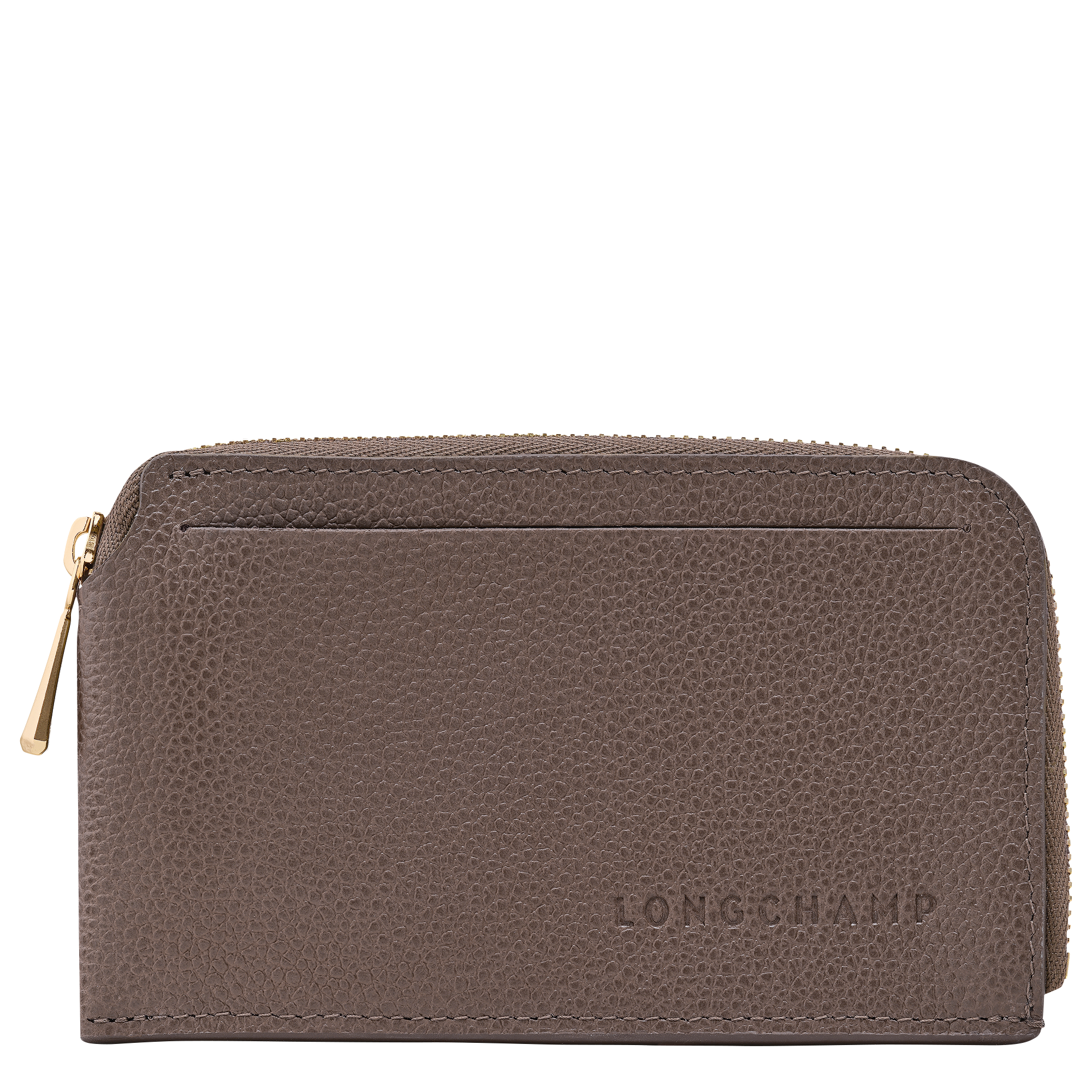 Le Foulonné Card holder / Taupe - Leather