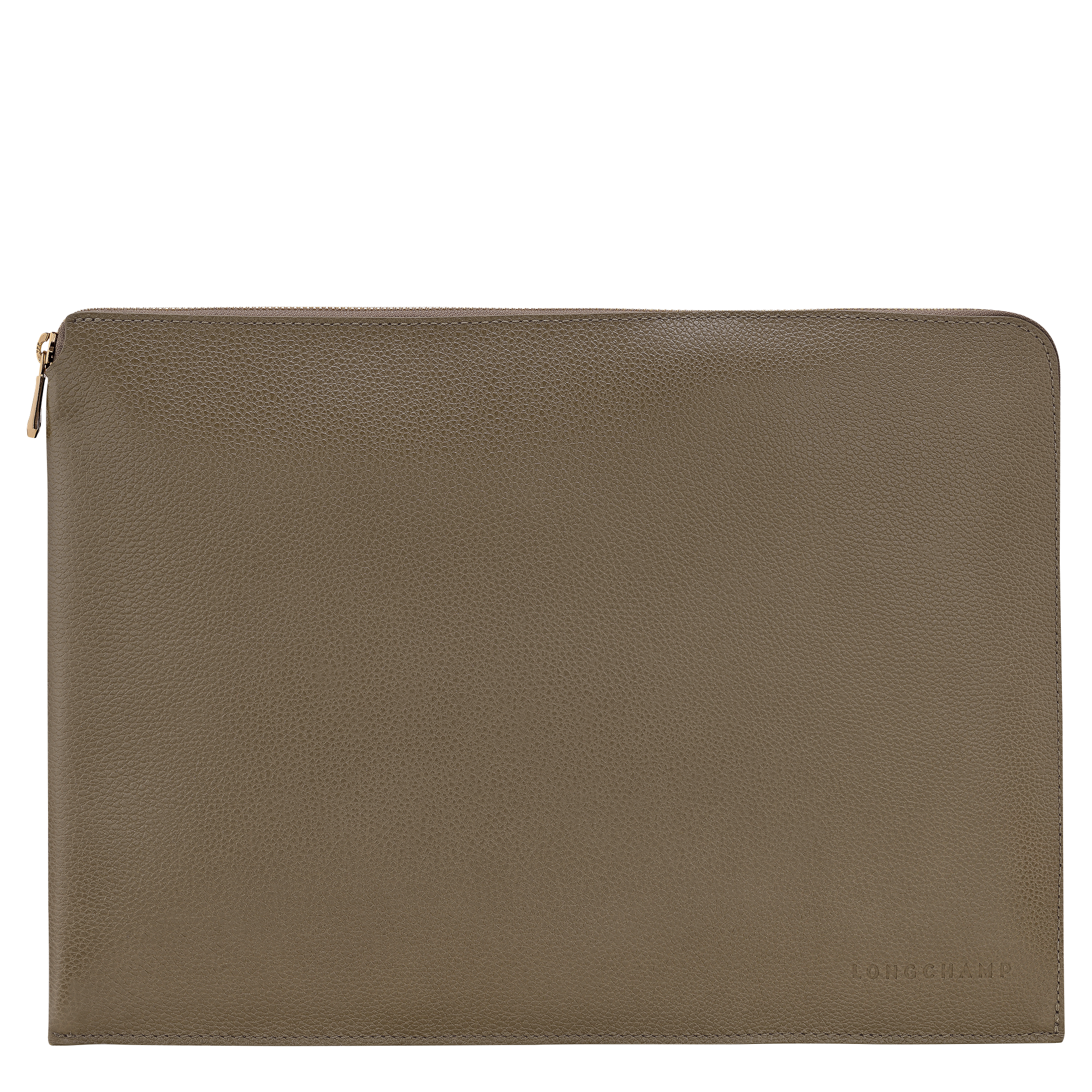 Le Foulonné Laptop case / Caper - Leather