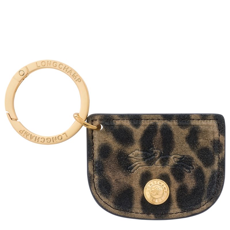 Épure Key ring / Khaki - Leather