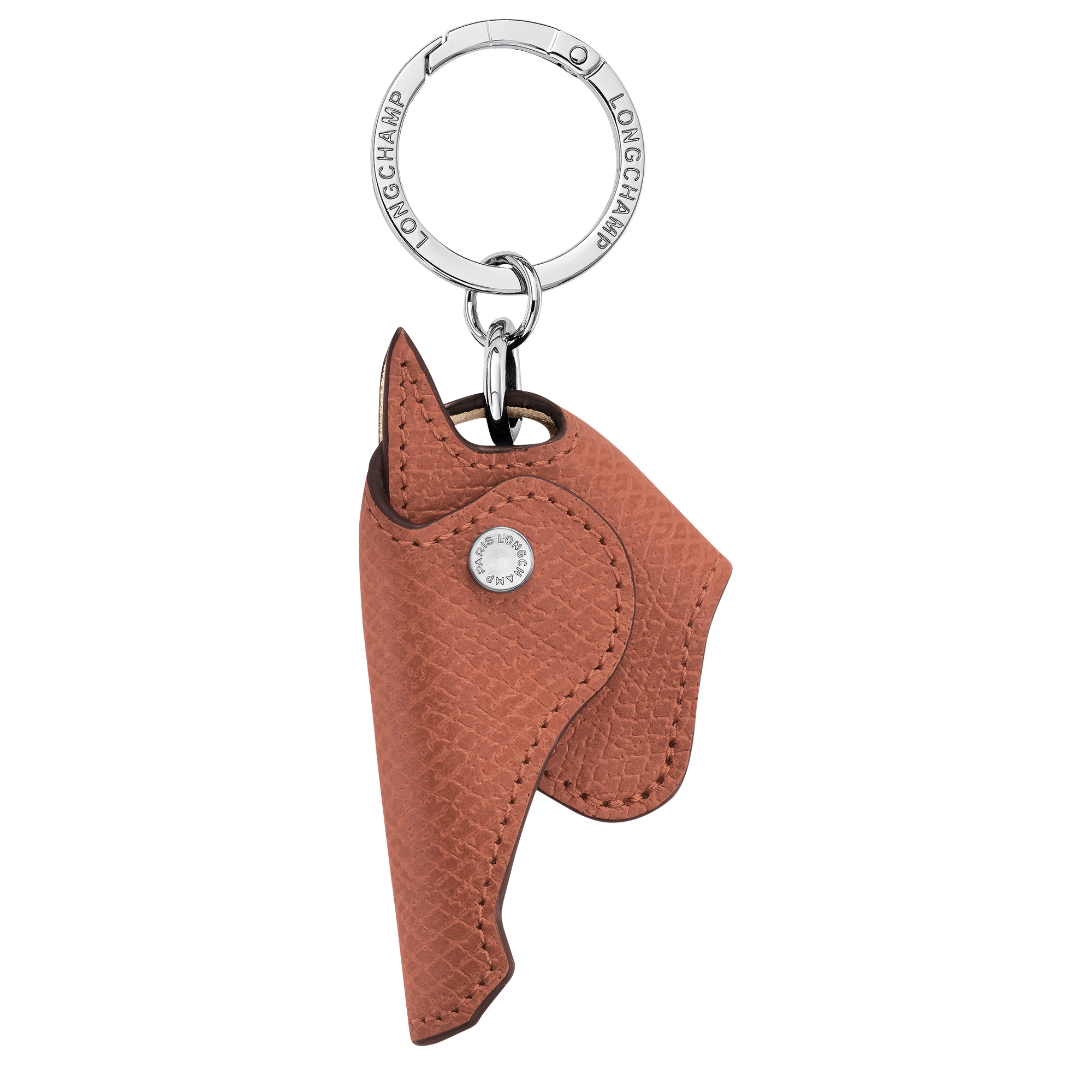Key ring / Rust - Leather