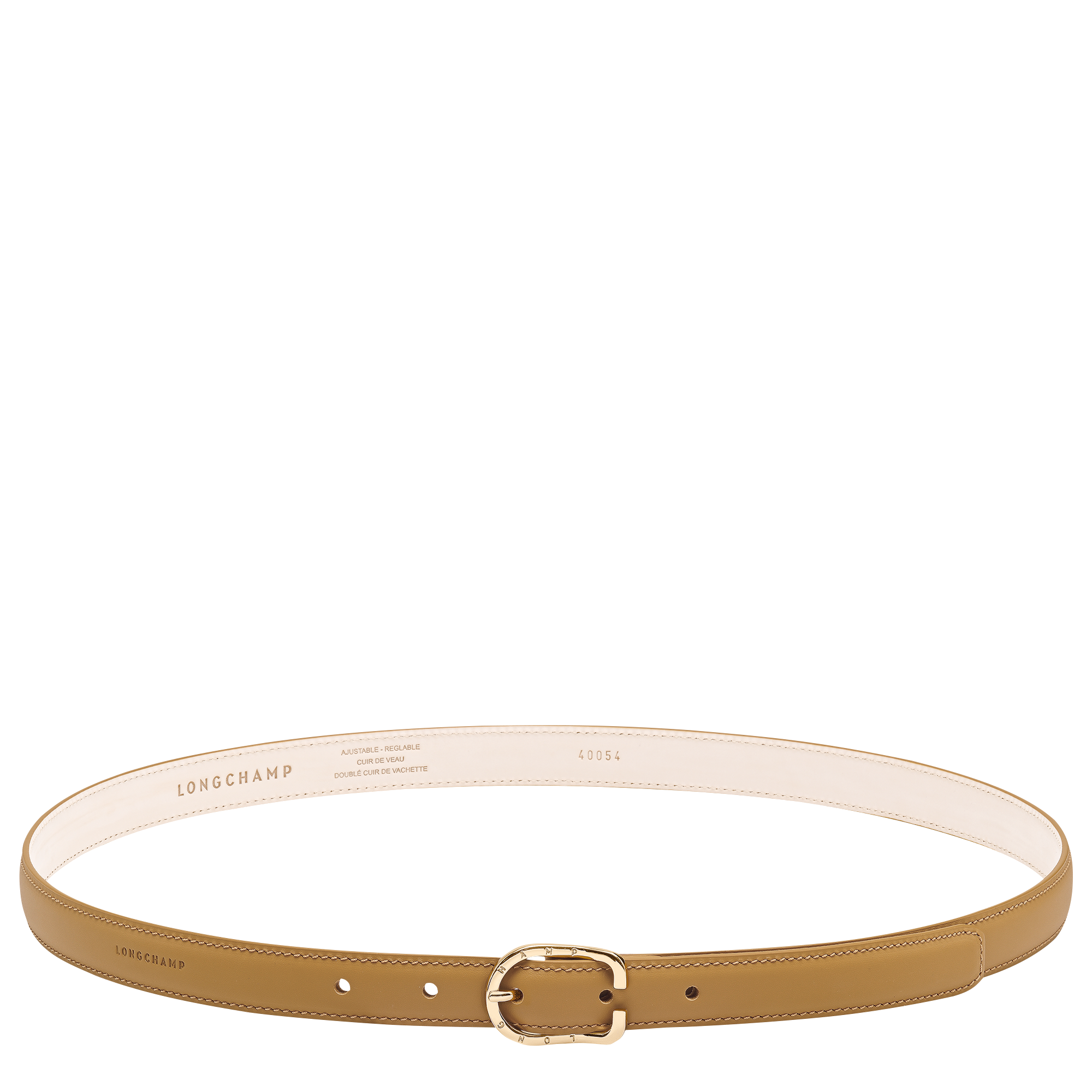 Archive Ladies' belt / Nutmeg - Leather