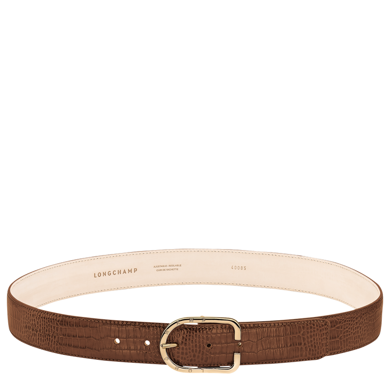 Archive Ladies' belt / Chocolate - Leather