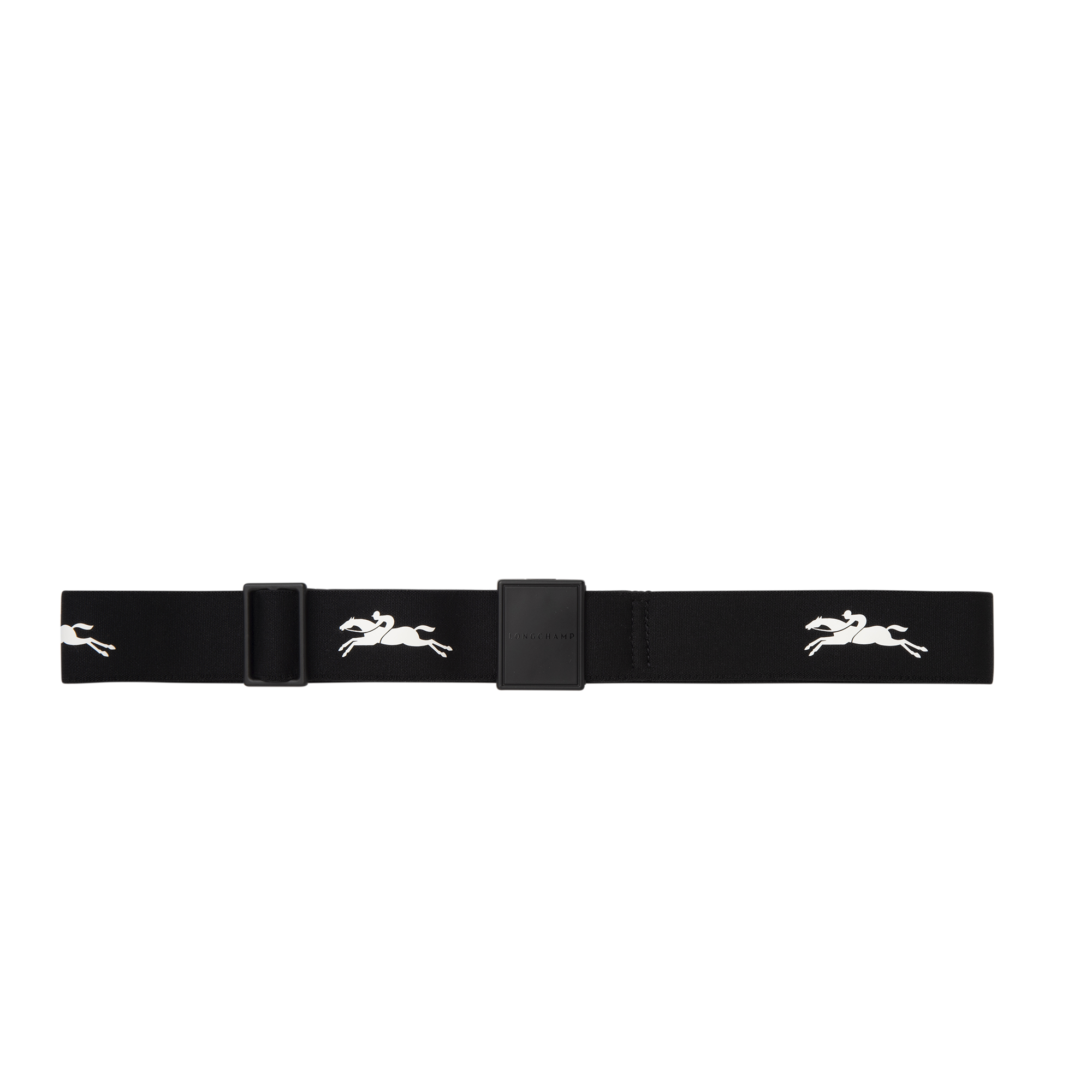 Ladies' belt / Black - Canvas