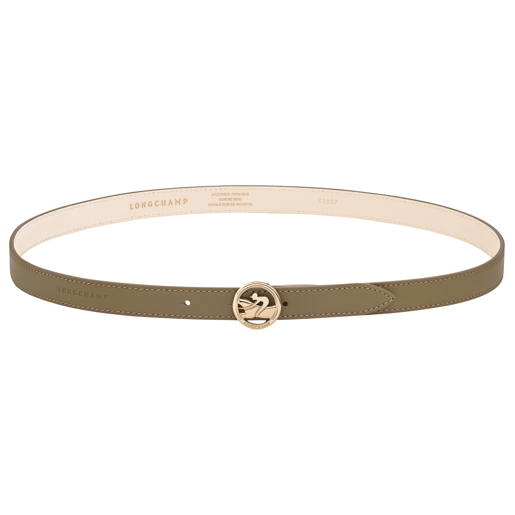 Archive Ladies' belt / Olive - Leather