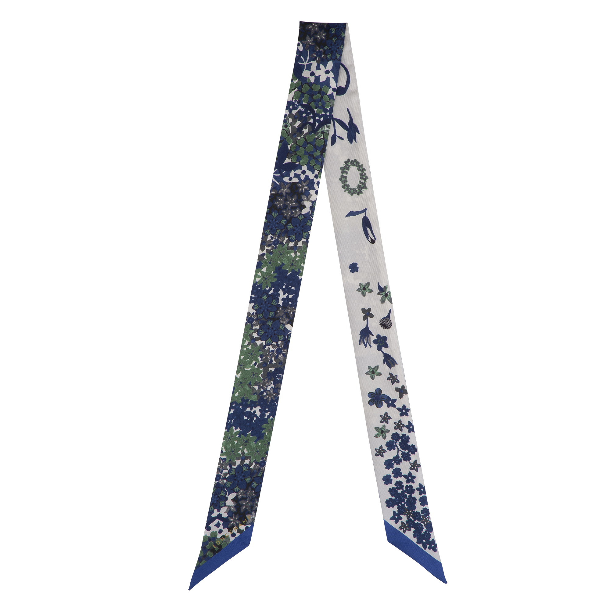 Collier de fleurs Headband / Atlantic - Silk