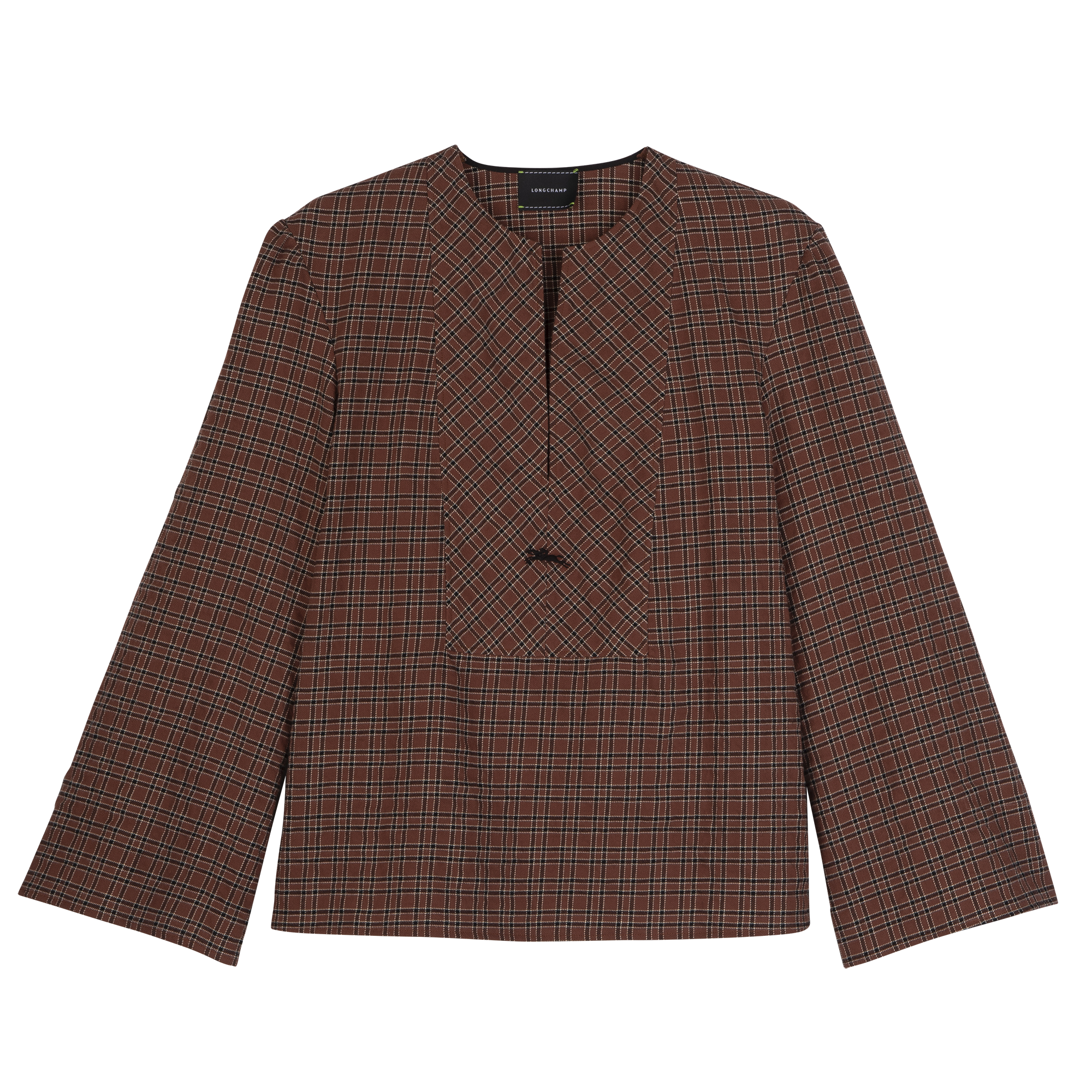 Blouse / Cashew - Jacquard cotton