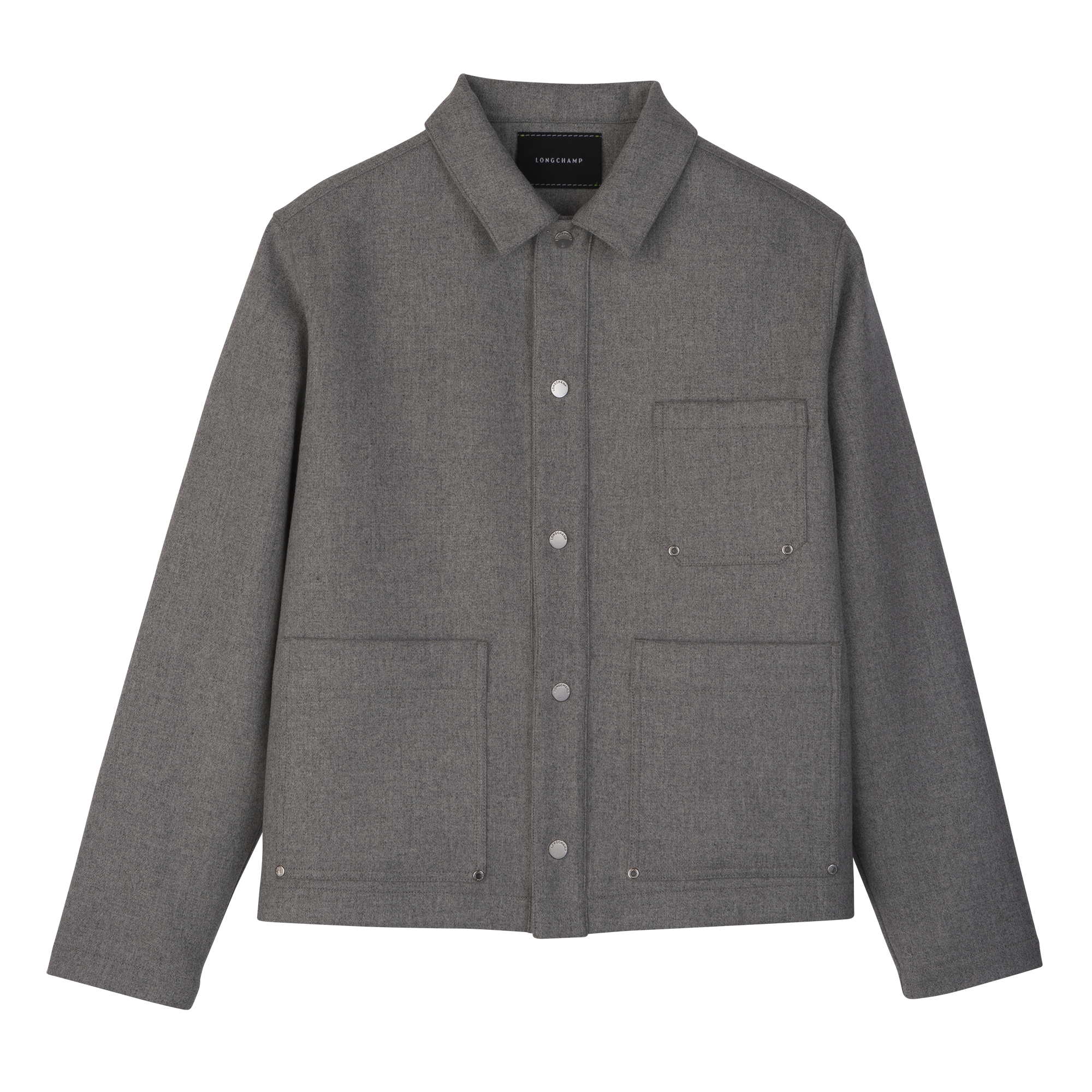 Jacket / Grey - Flannel