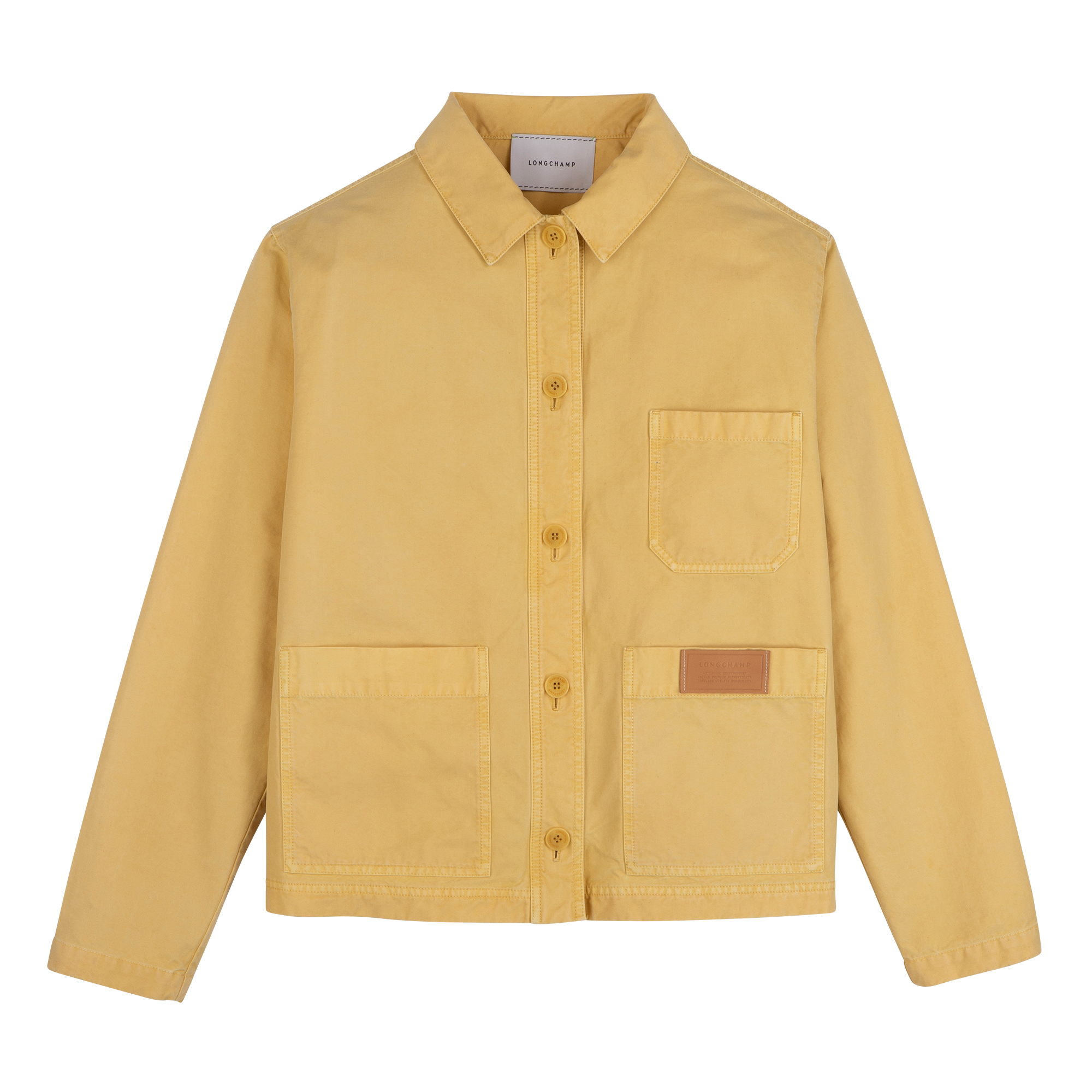 Jacket / Yellow Chick - Overdyed cotton