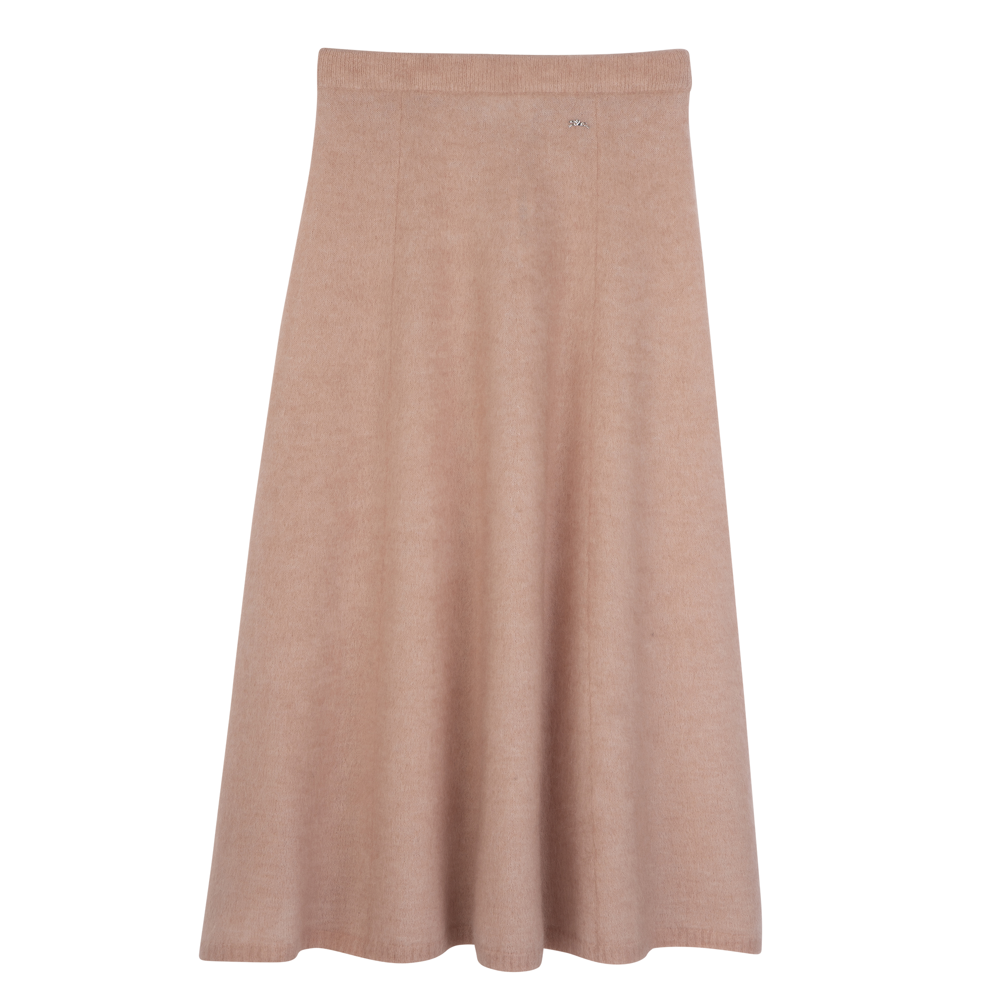 Midi skirt / Pink Tea - Knit