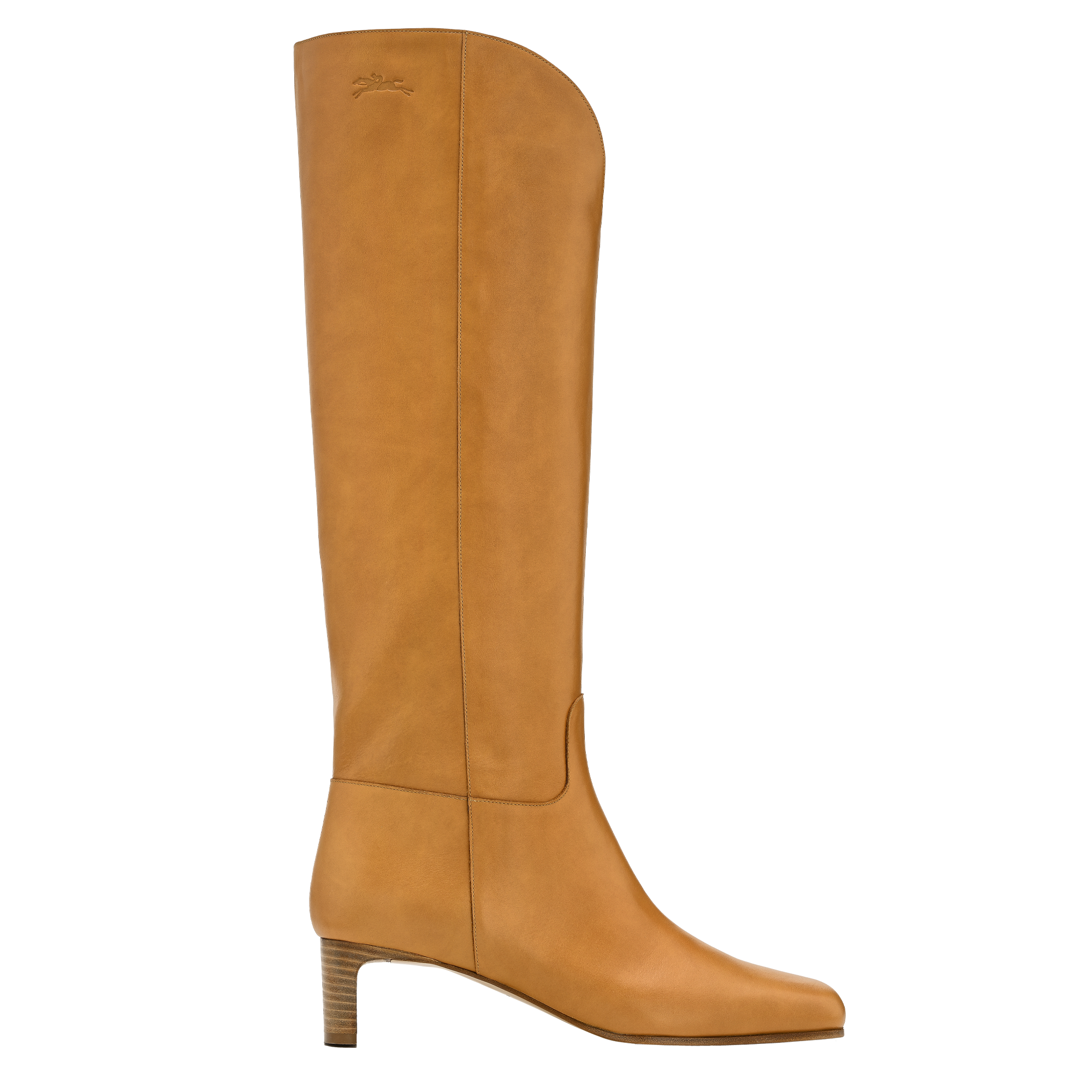 La Cavalière Heel boots / Natural - Leather