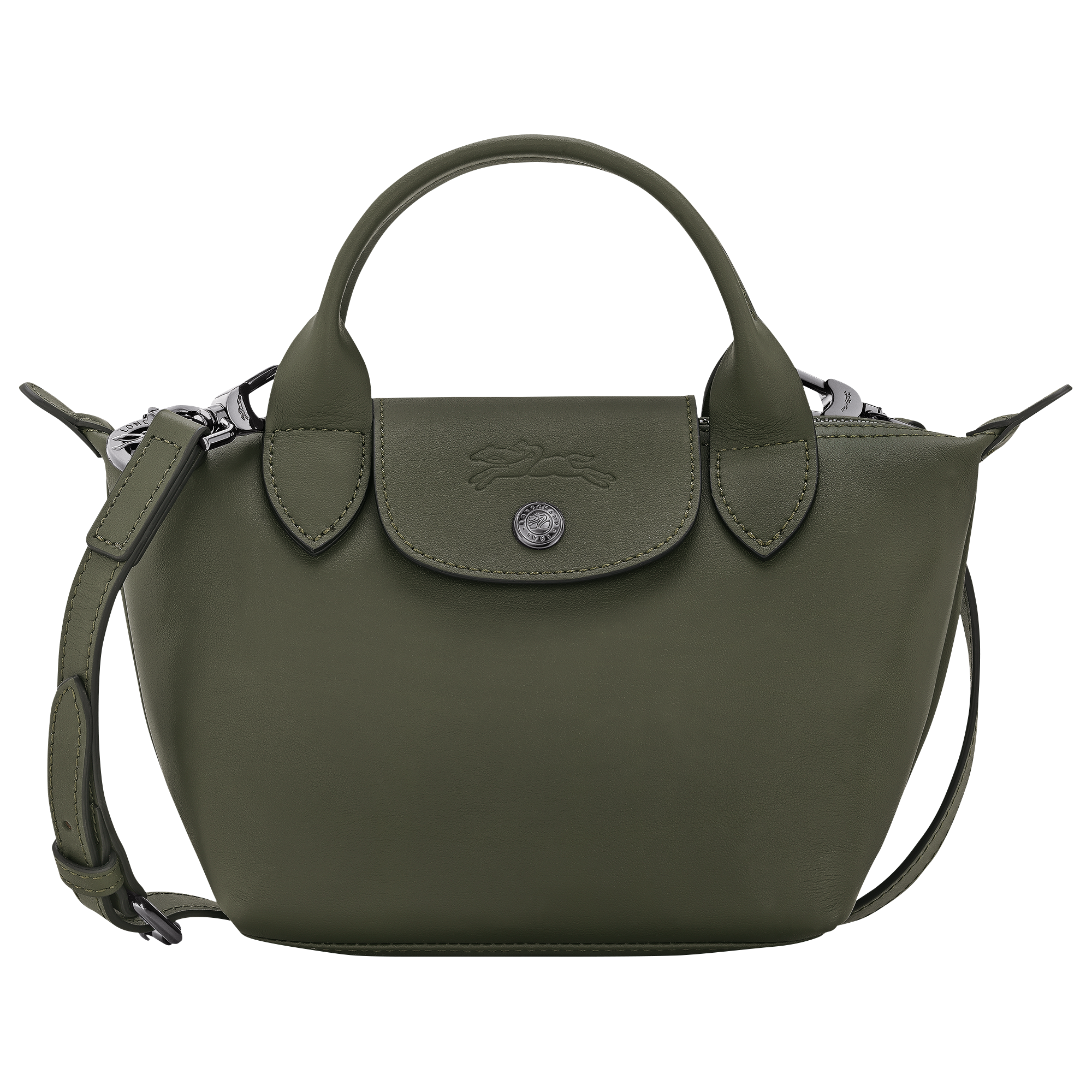 Le Pliage Xtra XS Handbag / Fir - Leather