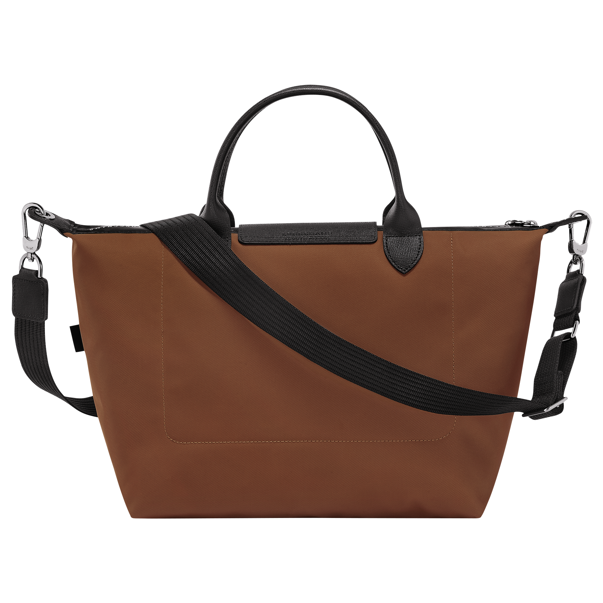 Le Pliage Energy L Handbag / Chocolate - Recycled canvas - 图片 4