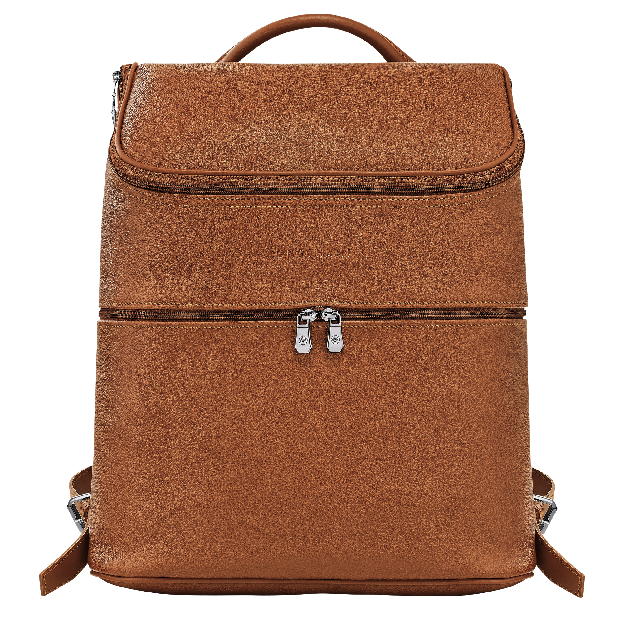 Le Foulonné Backpack / Caramel - Leather