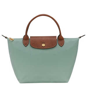 Le Pliage Original S Handbag / Celadon - Recycled canvas