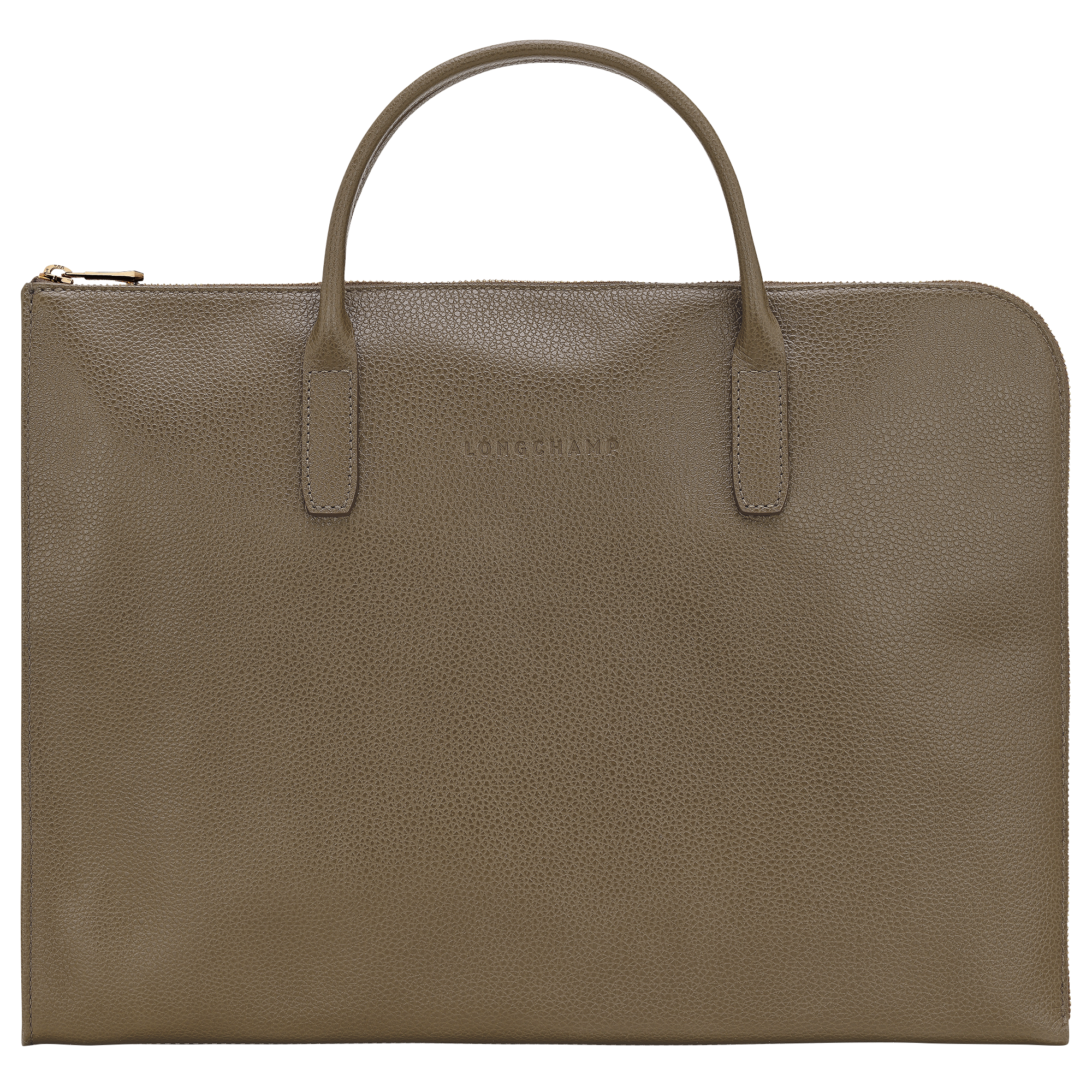 Le Foulonné S Briefcase / Caper - Leather