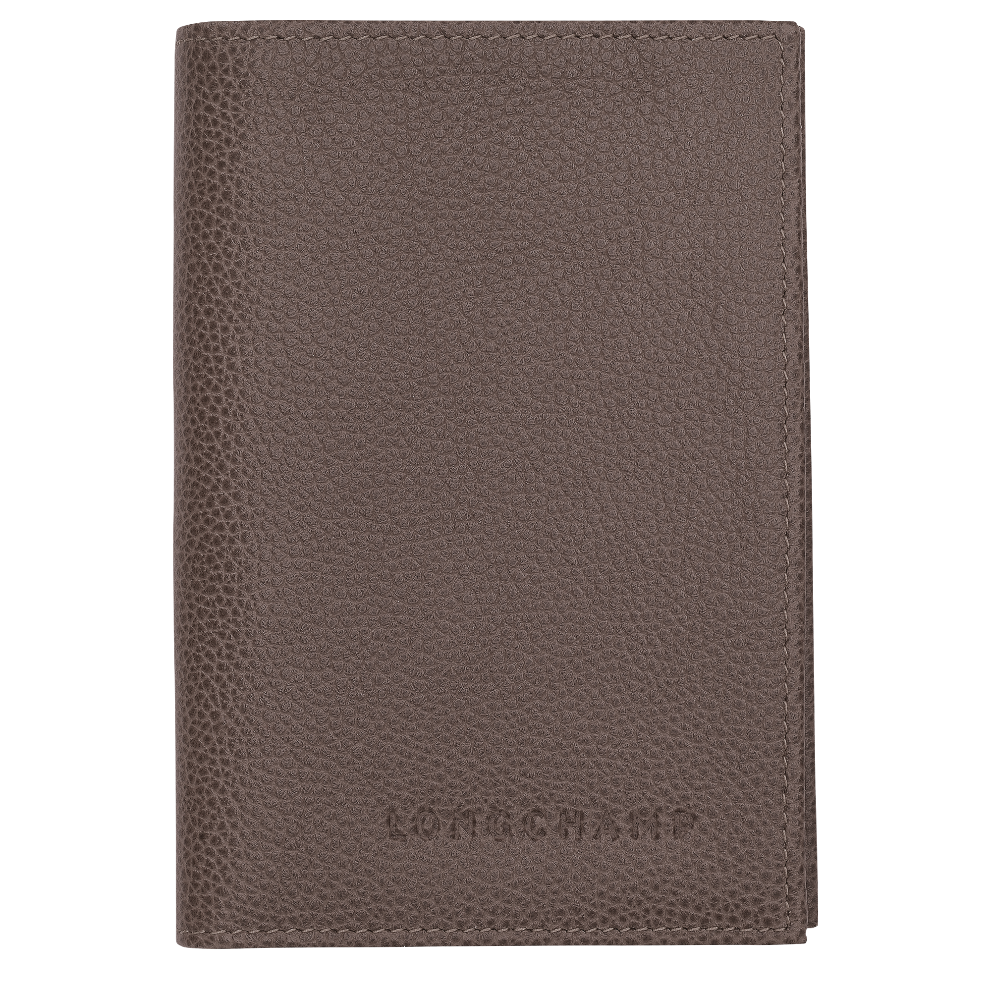 Le Foulonné Passport cover / Taupe - Leather