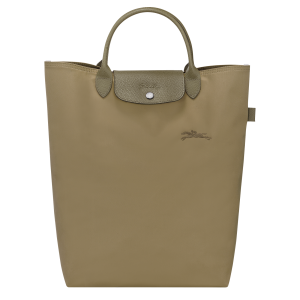 Le Pliage Green M Tote bag / Artichoke - Canvas