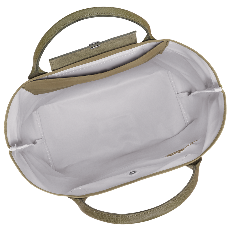 Le Pliage Green M Tote bag / Graphite - Canvas - 图片 11