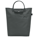 Le Pliage Green M Tote bag / Graphite - Canvas