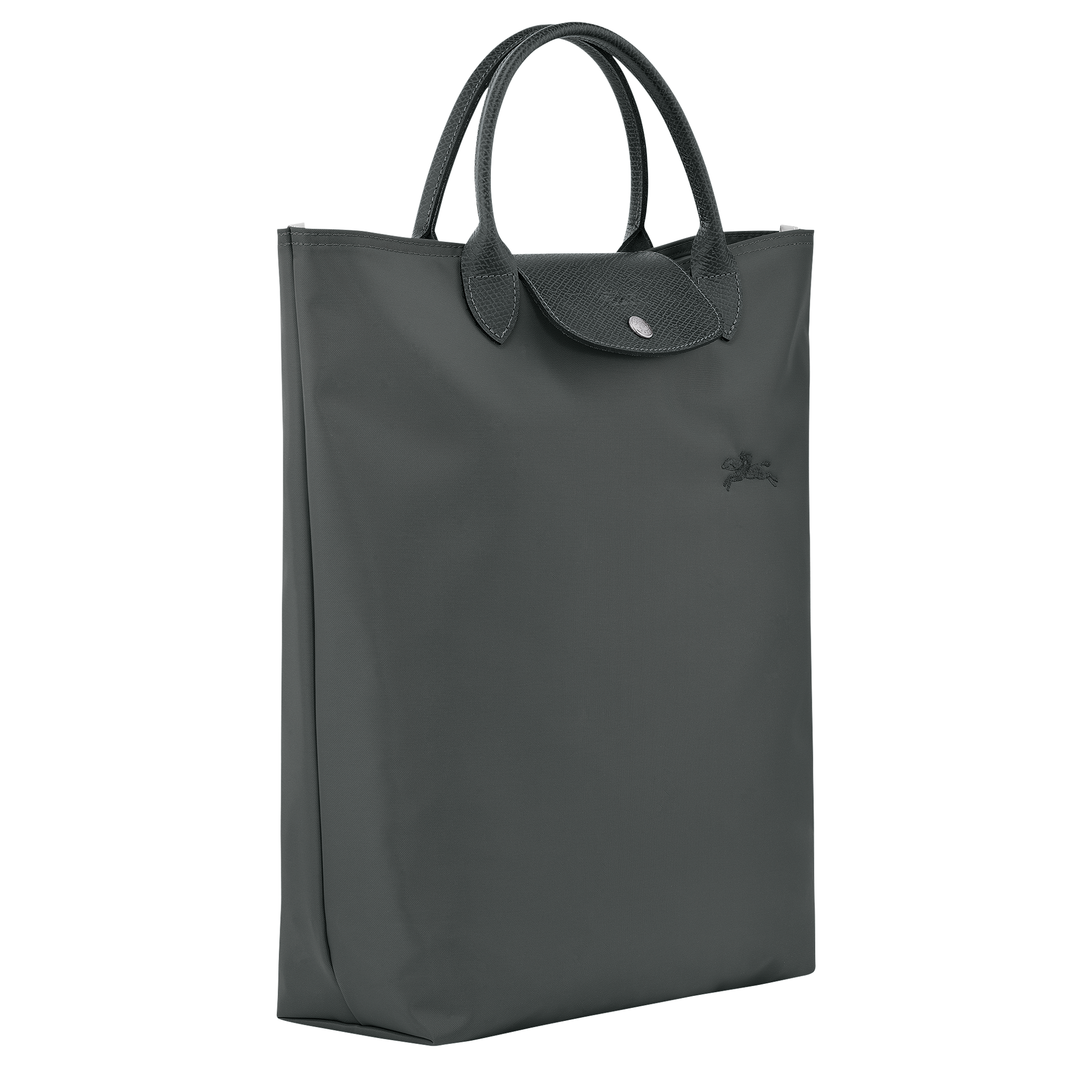 Le Pliage Green M Tote bag / Graphite - Canvas - 图片 3