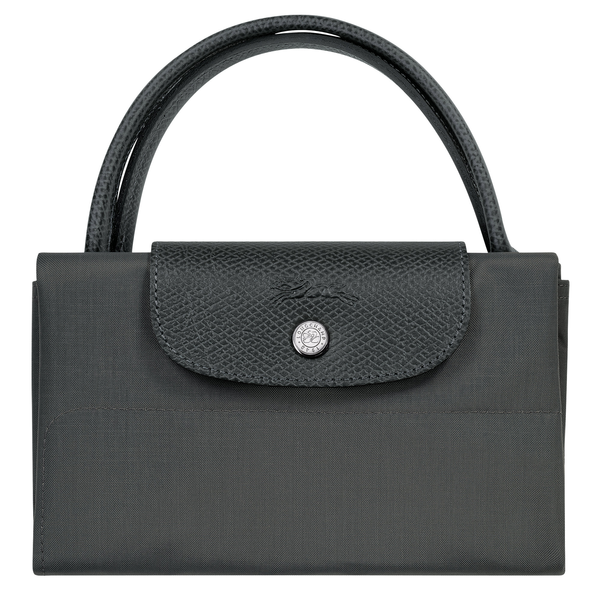 Le Pliage Green M Tote bag / Graphite - Canvas - 图片 7