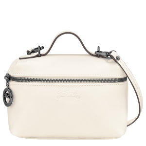 Le Pliage Xtra XS Vanity / Ecru - Leather