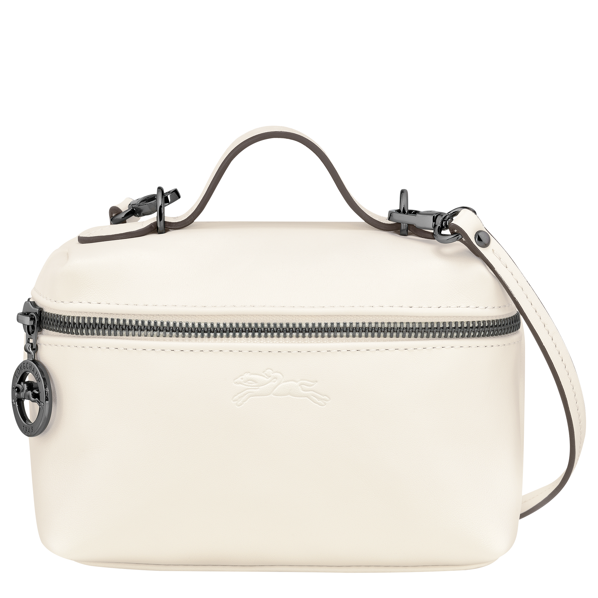 Le Pliage Xtra XS Vanity / Ecru - Leather