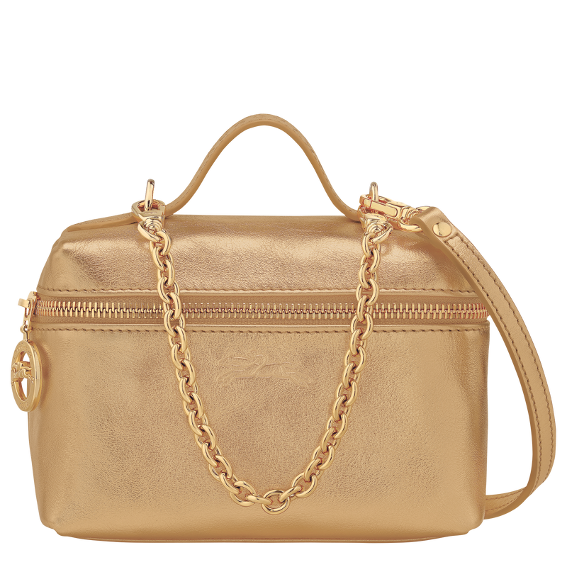 Le Pliage Xtra Crossbody bag / Gold - Leather