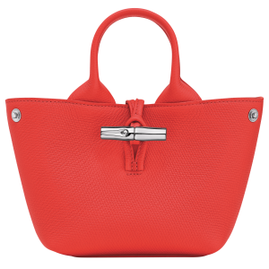 Le Roseau XS Handbag / Vermilion - Leather