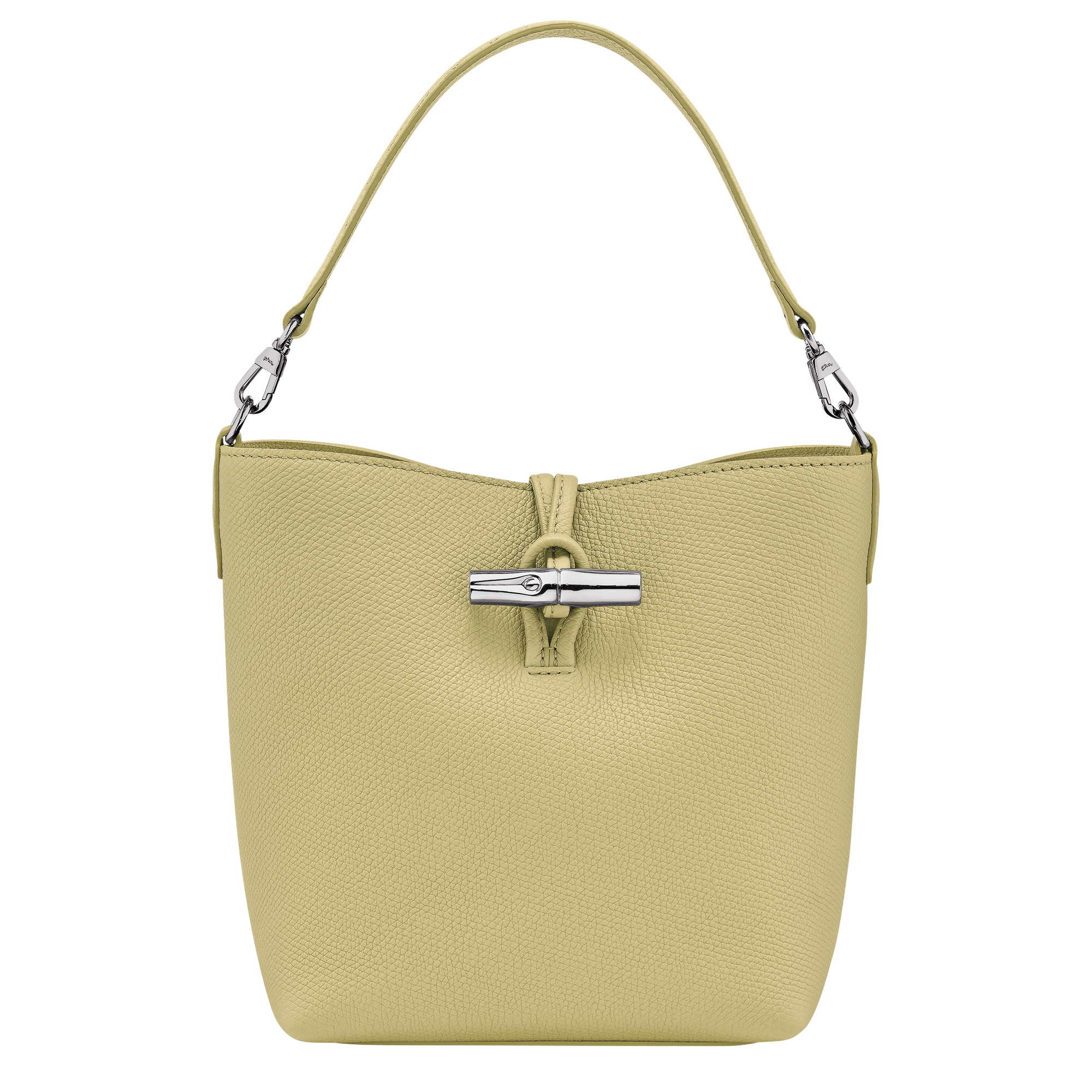 Le Roseau XS Bucket bag / Pistachio - Leather