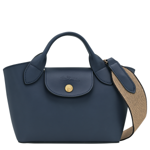Épure XS Tote bag / Navy - Leather