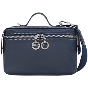 Le Pliage Xtra XS Toolkit bag / Navy - Leather