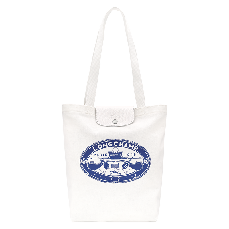 Le Pliage Collection M Tote bag / Cobalt - Canvas - 图片 13