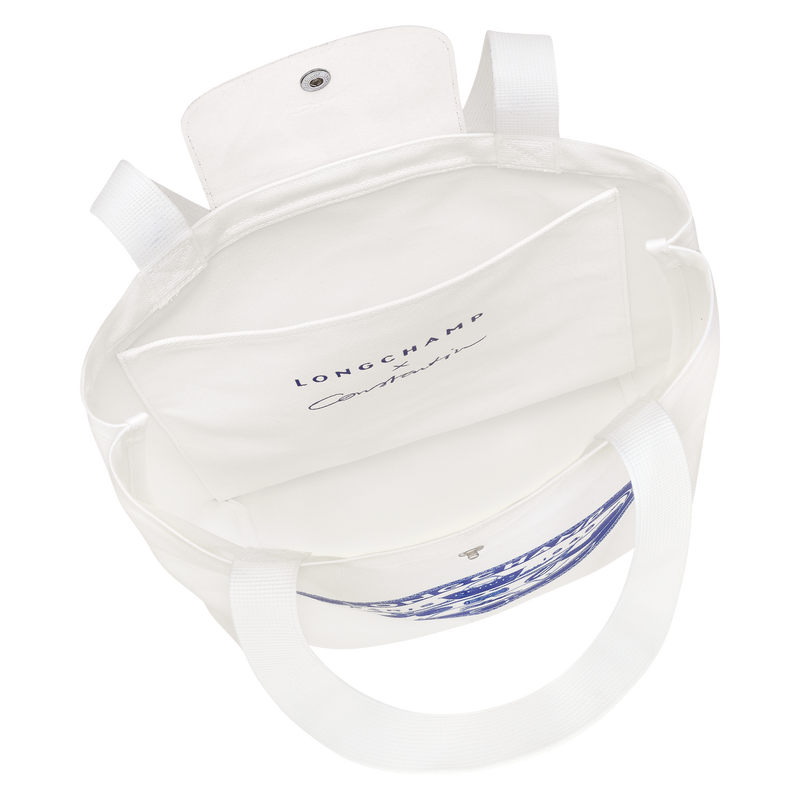 Le Pliage Collection M Tote bag / Cobalt - Canvas - 图片 9