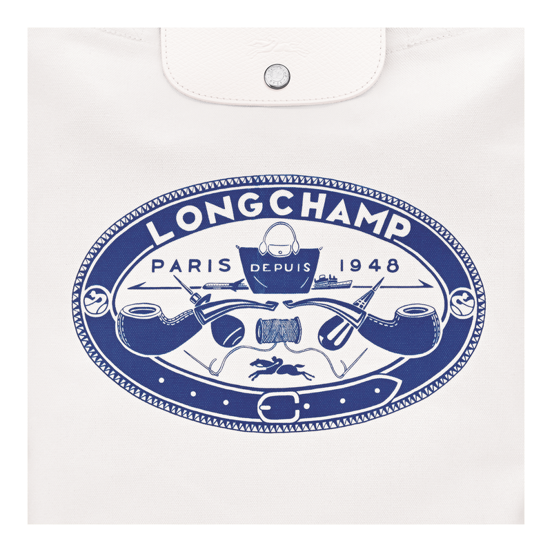 Le Pliage Collection M Tote bag / Cobalt - Canvas - 图片 8